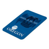 Beer in het Moonlight-Poster voor reisreizen Magneet (Linkerzijde)