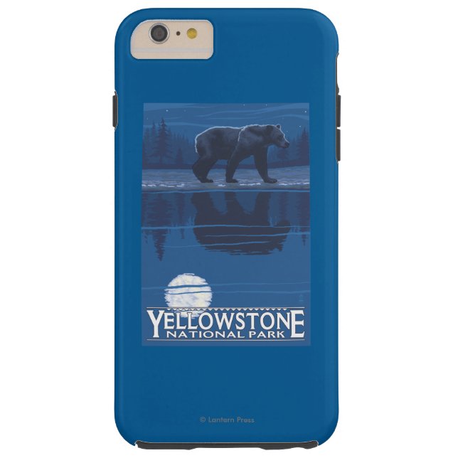 Beer in het Nationaal Park Moonlight - Yellowstone Case-Mate iPhone Case (Achterkant)