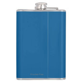 Beer in het Nationaal Park Moonlight - Yellowstone Heupfles (Achterkant)