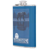 Beer in het Nationaal Park Moonlight - Yellowstone Heupfles (Links)