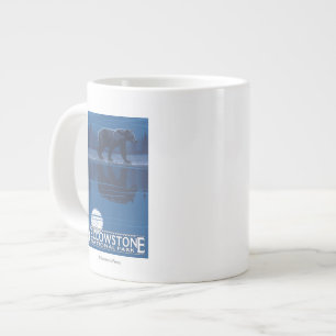 Beer in het Nationaal Park Moonlight - Yellowstone Jumbo Beker
