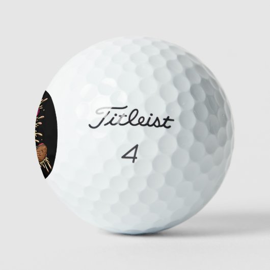 Beer in honing golfballen (Logo)