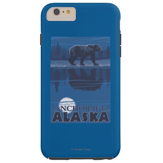 Beer in Moonlight - Anchorage, Alaska Case-Mate iPhone Case (Achterkant)