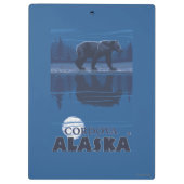 Beer in Moonlight - Cordova, Alaska Klembord (Achterkant)