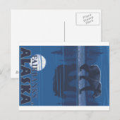 Beer in Moonlight - Fairbanks, Alaska Briefkaart (Voorkant / Achterkant)