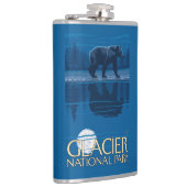 Beer in Moonlight - Glacier National Park, MT Heupfles (Rechts)