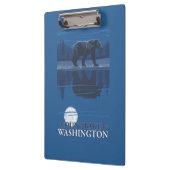 Beer in Moonlight - Mount Baker, Washington Klembord (Links)