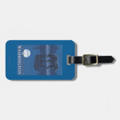 Beer in Moonlight - Mount Rainier, Washington Bagagelabel (Voorkant horizontaal)