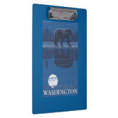 Beer in Moonlight - Mount St. Helens Klembord (Rechts)