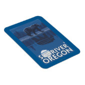 Beer in Moonlight - Sun River, Oregon Magneet (Rechterzijde)