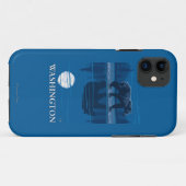 Beer in Moonlight - Washington Case-Mate iPhone Case (Achterkant (horizontaal))