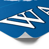 Beer in Moonlight - Washington Poster (Hoek)