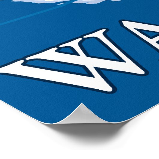 Beer in Moonlight - Washington Poster (Hoek)