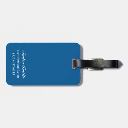 Beer in Moonlight - West Yellowstone, Montana Bagagelabel (Achterkant horizontaal)