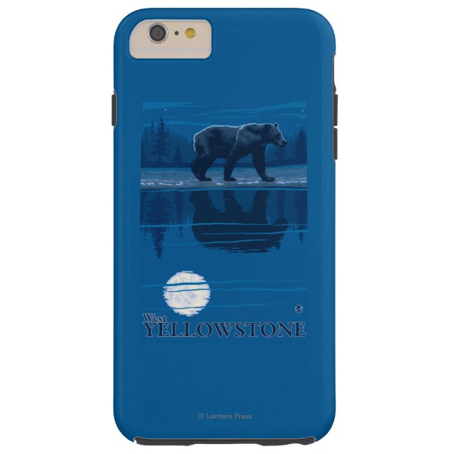 Beer in Moonlight - West Yellowstone, Montana Case-Mate iPhone Case (Achterkant)