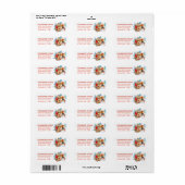 BEER-ING GESCHENKEN CHOW Adresetiketten Aanpassen Etiket (Full Sheet)