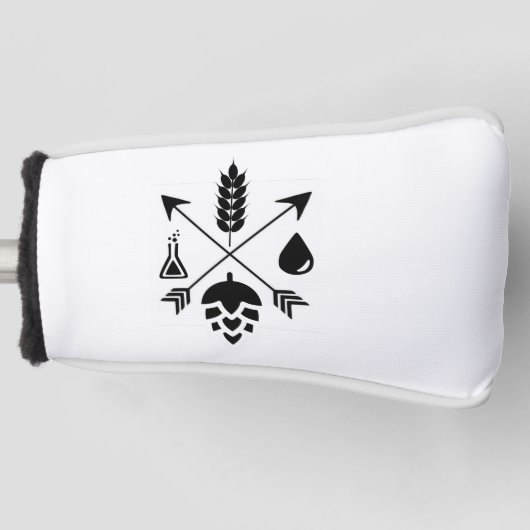 Beer Ingredients Golfheadcover (Voorkant)