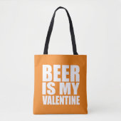 Beer is mijn Valentijn Draagtas (Voorkant)
