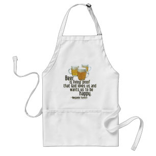 Beer is Proof (Franklin) Standaard Schort