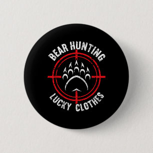 Beer Jagen Lucky Clothes Grappig Beer Jagen Ronde Button 5,7 Cm