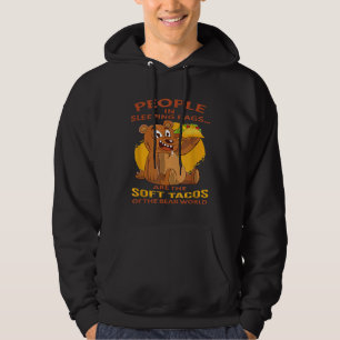 Beer Jagen Wandelen Camping Mensen In Slaapzak Hoodie
