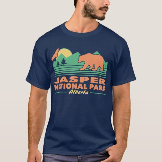 Beer Jasper National Park T-shirt (Voorkant)
