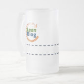 Beer Kanban Matglas Bierpul (Voorkant links)