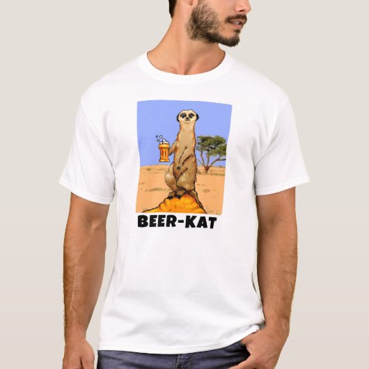 Beer-Kat T-shirt (Voorkant)