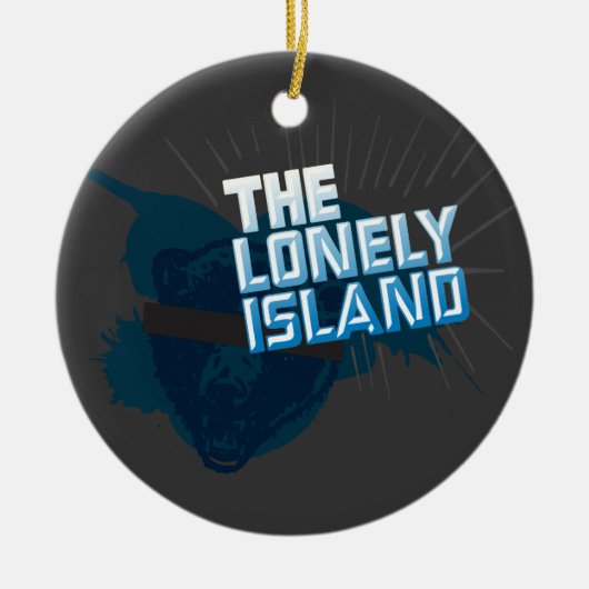 Beer Keramisch Ornament (Voorkant)