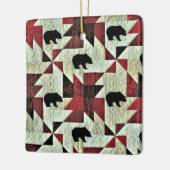 Beer Keramisch Ornament (Links)