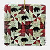 Beer Keramisch Ornament (Achterkant)