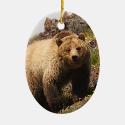 beer keramisch ornament (Voorkant)