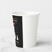 Beer Kerst (4) Papieren Bekers (Links)