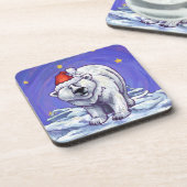 Beer kerst bier onderzetter (Linkerzijde)