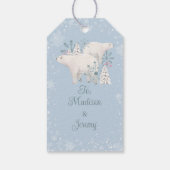 Beer kerst cadeaulabel (Achterkant)