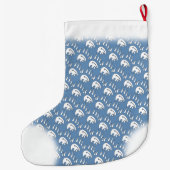 Beer kerststooking Native Beer Claw Stocking Grote Kerstsok (Achterkant)