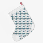 Beer kerststop Aangepaste polaire Beer stoppen Grote Kerstsok (Achterkant (Hangend))