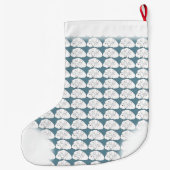 Beer kerststop Aangepaste polaire Beer stoppen Grote Kerstsok (Achterkant)