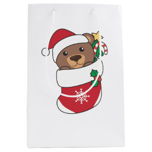Beer kerstwinter Beren Medium Cadeauzakje