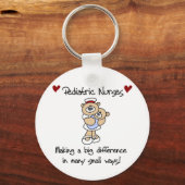 Beer Kinderverpleegsters T-shirts en cadeautjes Sleutelhanger (Voorkant)