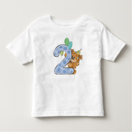 Beer knuffels voor een 2e verjaardag kinder shirts