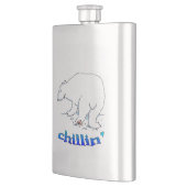 Beer Koude roestvrijstalen kolf Flacon (Links)