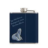 Beer Kunstflesje Aangepaste Drink Beer Heupfles (Achterkant)