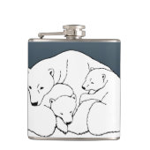 Beer Kunstflesje Aangepaste Drink van poolBeer Heupfles (Voorkant)