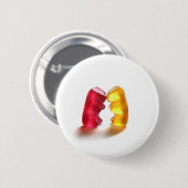 beer kus ronde button 5,7 cm (Voorkant /achterkant)