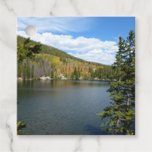 Beer Lake bij het Nationaal Park Rocky Mountain Bedankjes Labels