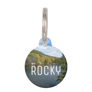 Beer Lake bij het Nationaal Park Rocky Mountain Huisdierpenning