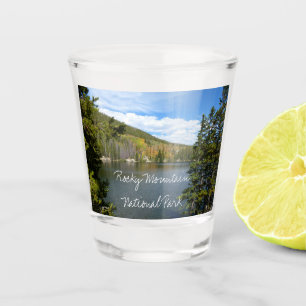 Beer Lake bij het Nationaal Park Rocky Mountain Shot Glas