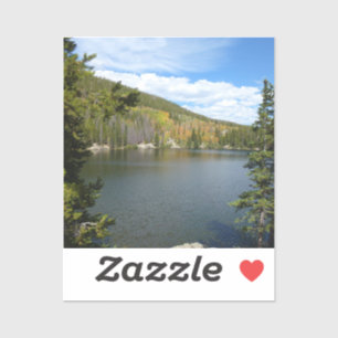 Beer Lake bij het Nationaal Park Rocky Mountain Sticker