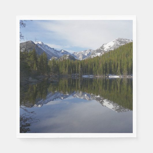 Beer Lake Reflection II Servet (Voorkant)